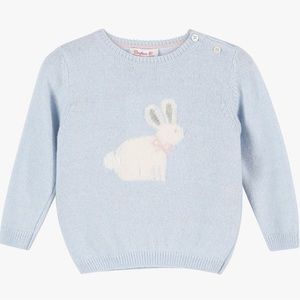 Cashmere baby sweater